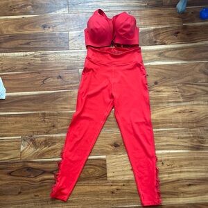 Victoria’s Secret leggings with sports bra